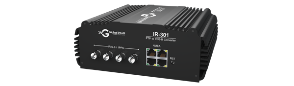 IEEE1588v2 PTP to IRIG-B Converter with NMEA
